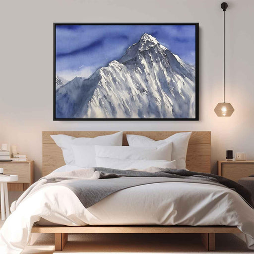 Watercolor Mount Everest #119 - Kanvah