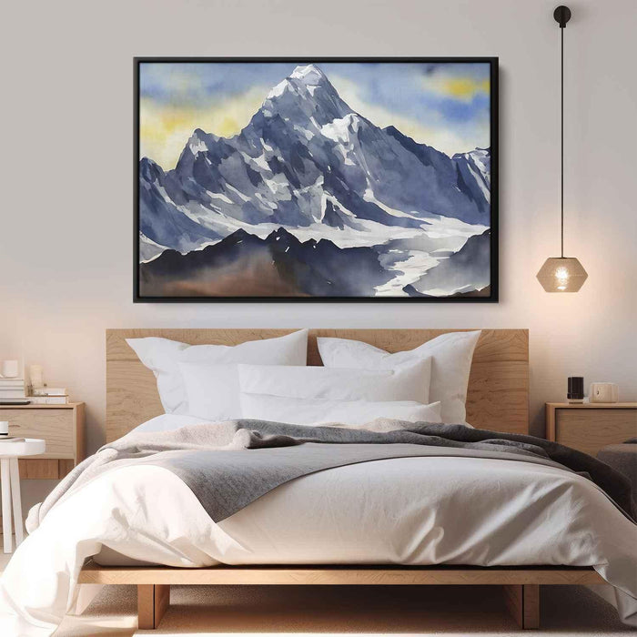 Watercolor Mount Everest #125 - Kanvah