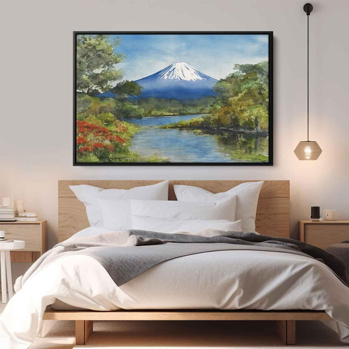 Watercolor Mount Fuji #119 - Kanvah