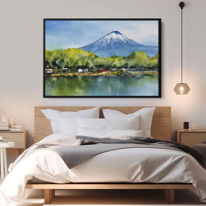 Watercolor Mount Fuji #129 - Kanvah