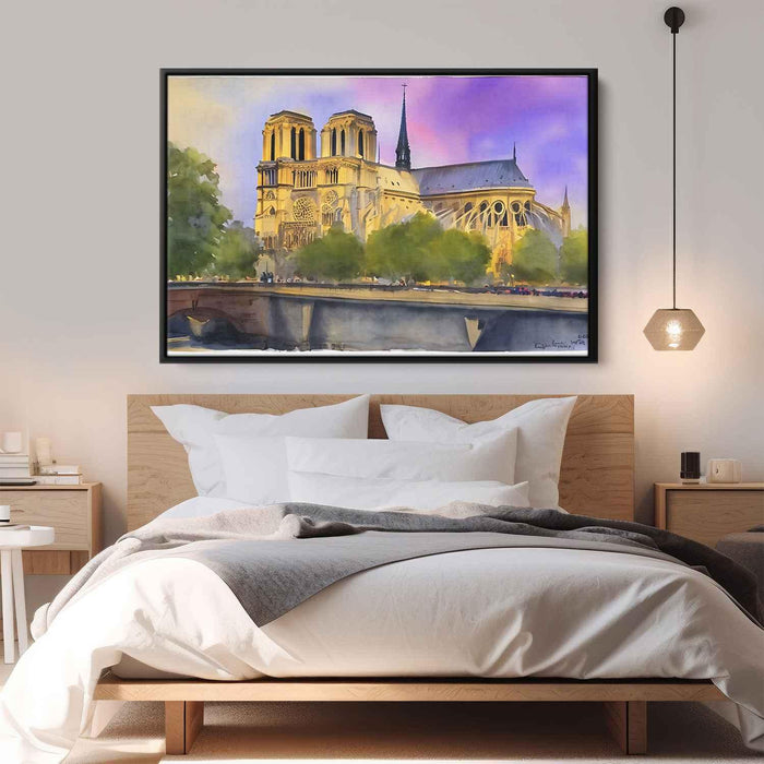 Watercolor Notre Dame Cathedral #119 - Kanvah