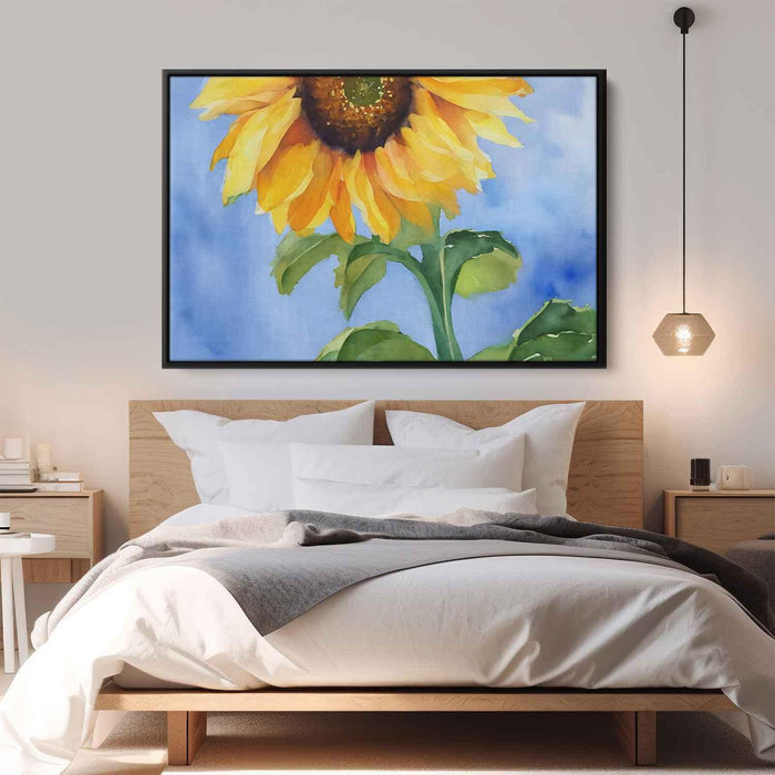 Watercolor Sunflower #104 - Kanvah