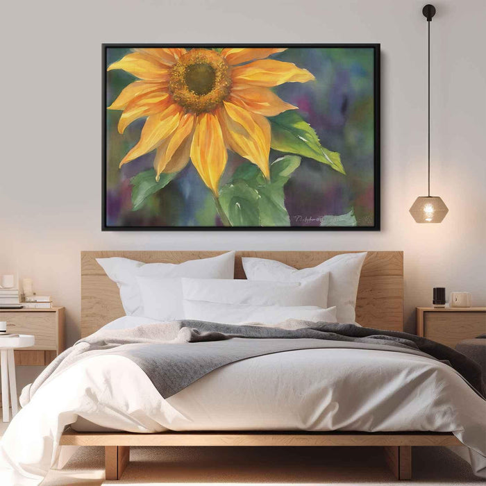 Watercolor Sunflower #139 - Kanvah