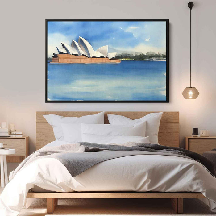 Watercolor Sydney Opera House #119 - Kanvah