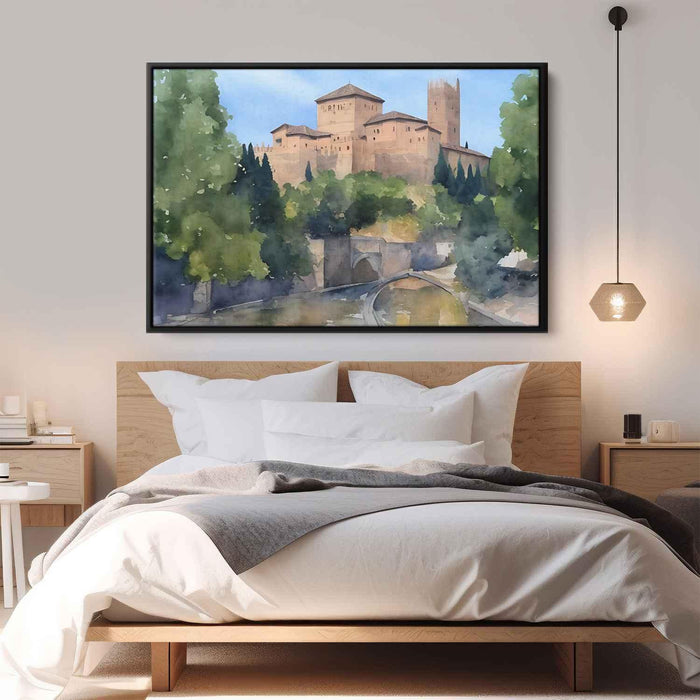 Watercolor Alhambra #125 - Kanvah