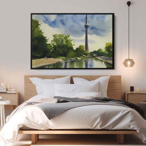 Watercolor CN Tower #129 - Kanvah