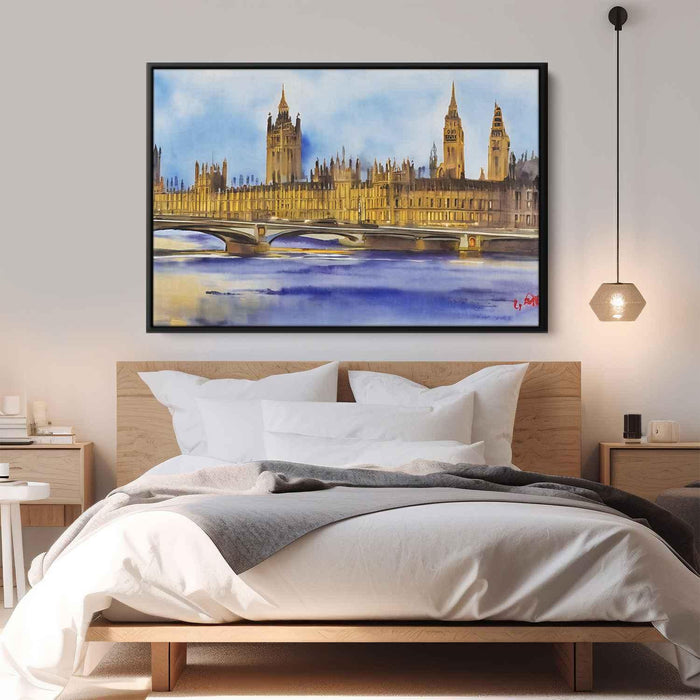 Watercolor Palace of Westminster #109 - Kanvah