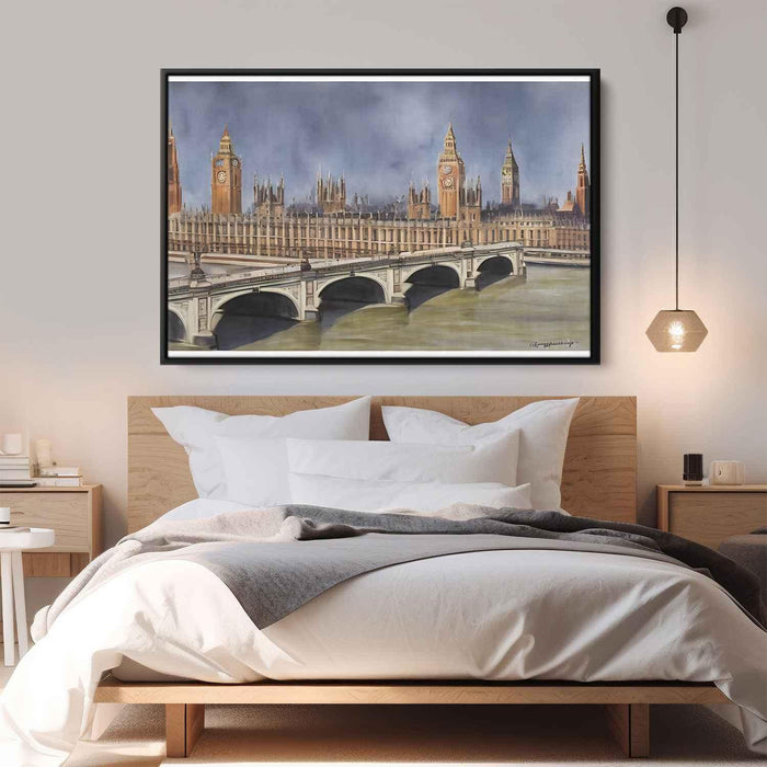 Watercolor Palace of Westminster #120 - Kanvah