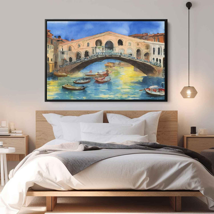 Watercolor Rialto Bridge #104 - Kanvah