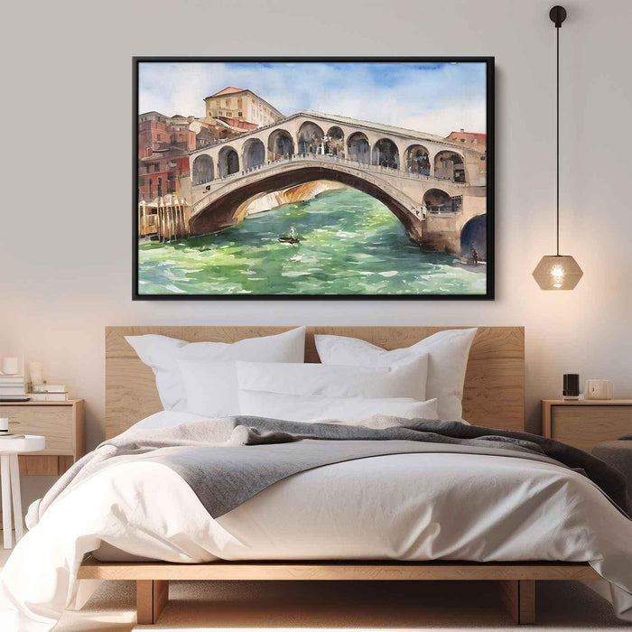 Watercolor Rialto Bridge #125 - Kanvah