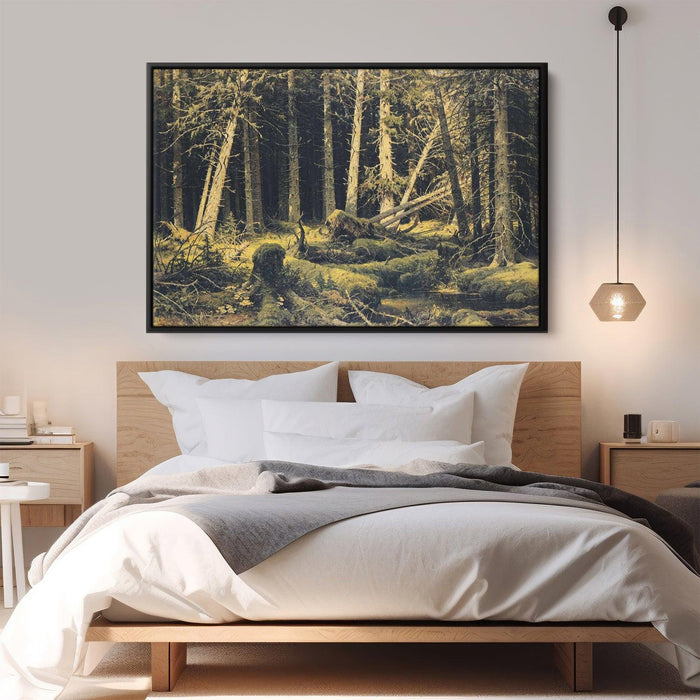 Wind Fallen Trees by Ivan Shishkin - Canvas Artwork