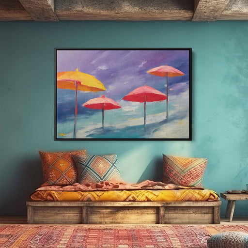 Abstract Beach Umbrellas #105 - Kanvah