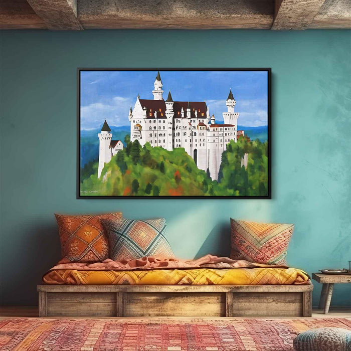 Abstract Neuschwanstein Castle #106 - Kanvah