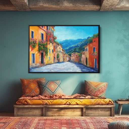 Abstract Portofino Streets #123 - Kanvah