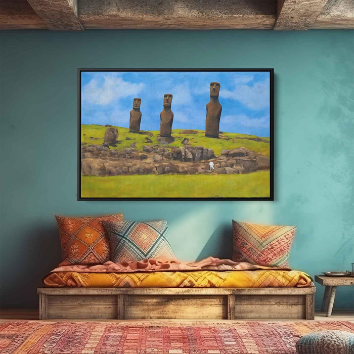 Abstract Moai of Easter Island #106 - Kanvah