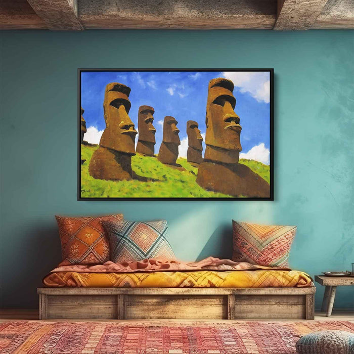 Abstract Moai of Easter Island #113 - Kanvah