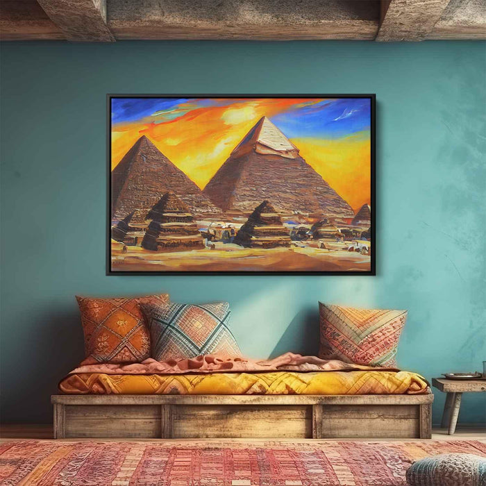 Abstract Pyramids of Giza #112 - Kanvah