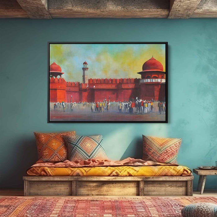 Abstract Red Fort #105 - Kanvah