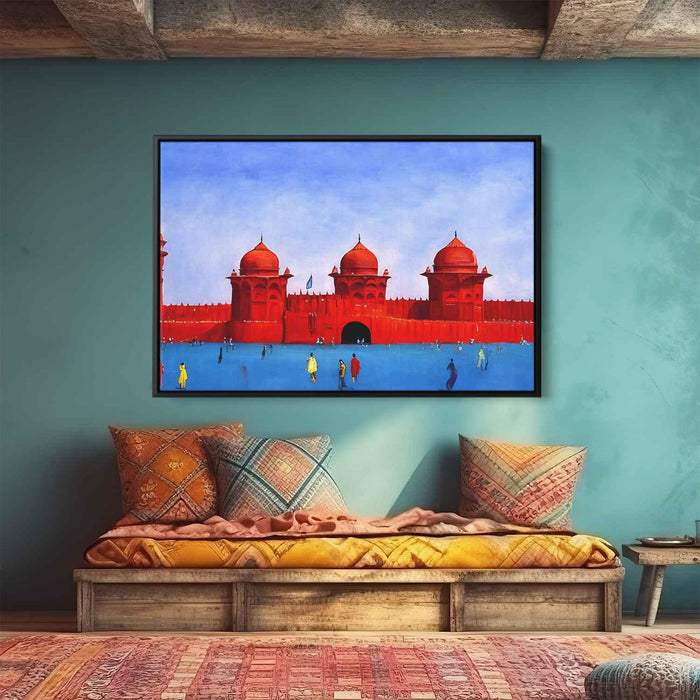 Abstract Red Fort #115 - Kanvah