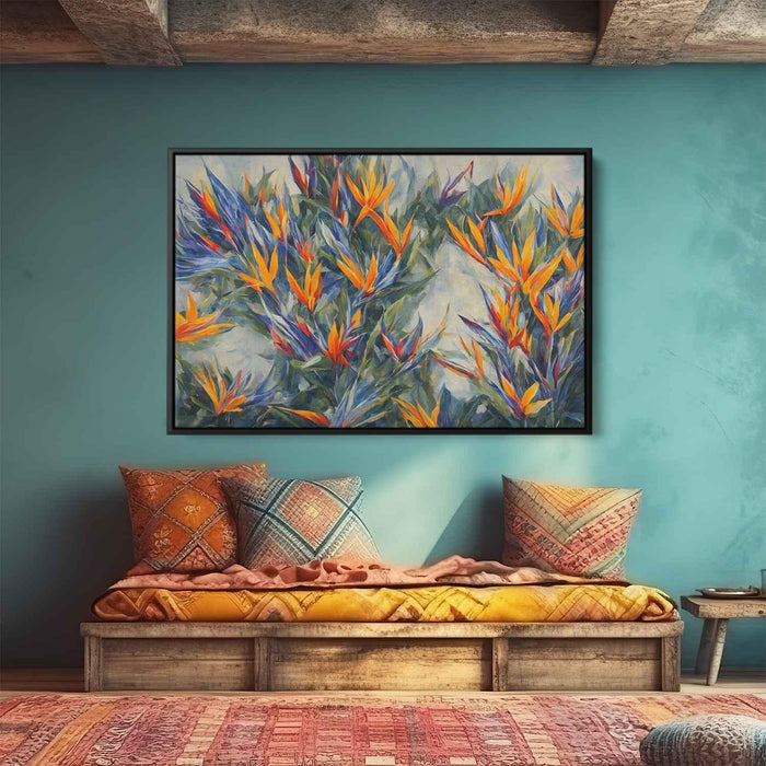 Contemporary Oil Birds of Paradise #105 - Kanvah