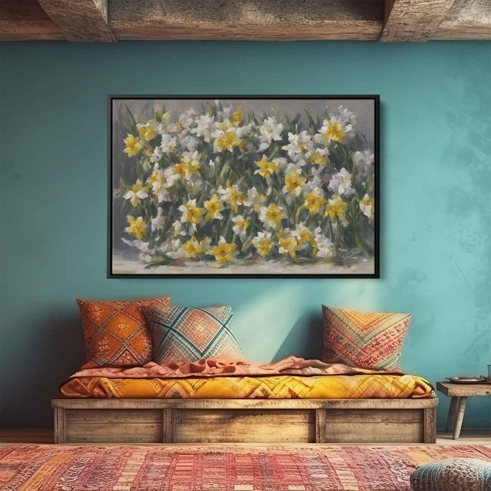 Contemporary Oil Daffodils #105 - Kanvah