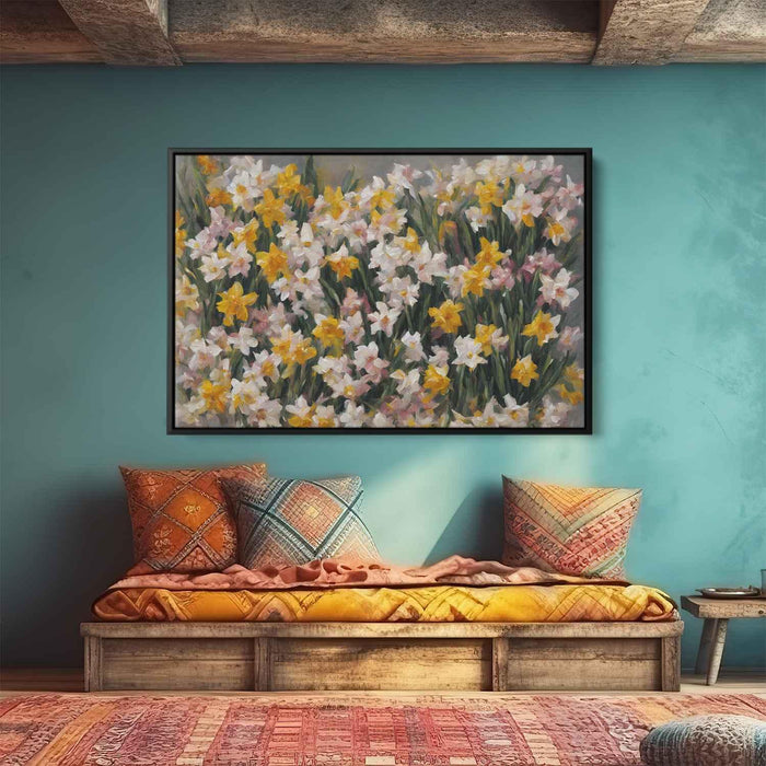 Contemporary Oil Daffodils #106 - Kanvah