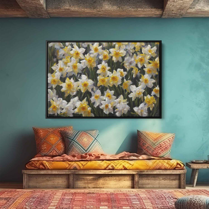 Contemporary Oil Daffodils #108 - Kanvah