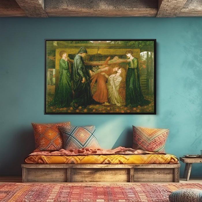 Dante's Dream by Dante Gabriel Rossetti - Canvas Artwork