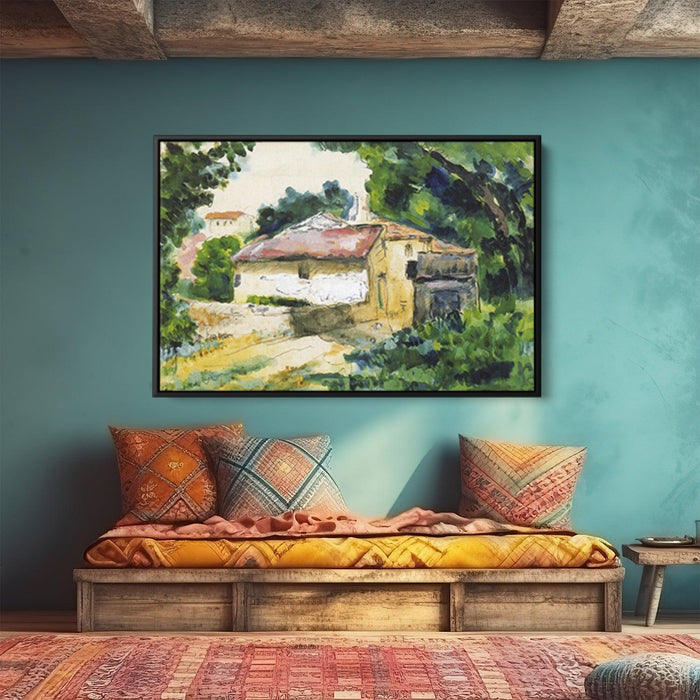 House in Provence by Paul Cezanne - Canvas Artwork