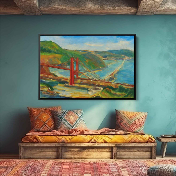 Impressionism Golden Gate Bridge #106 - Kanvah