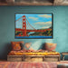 Impressionism Golden Gate Bridge #113 - Kanvah