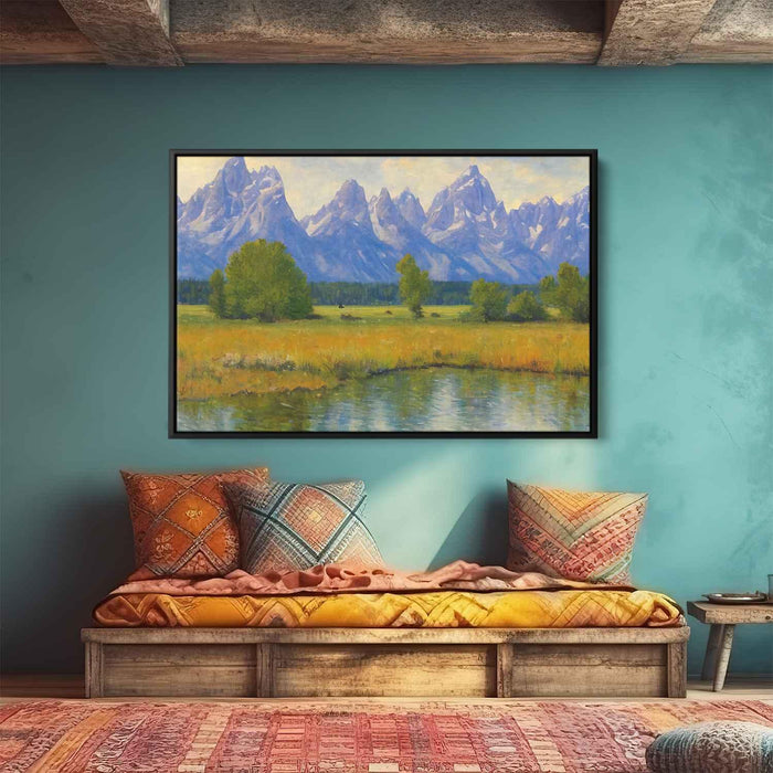 Impressionism Grand Tetons #106 - Kanvah