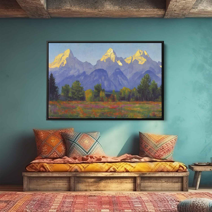 Impressionism Grand Tetons #123 - Kanvah