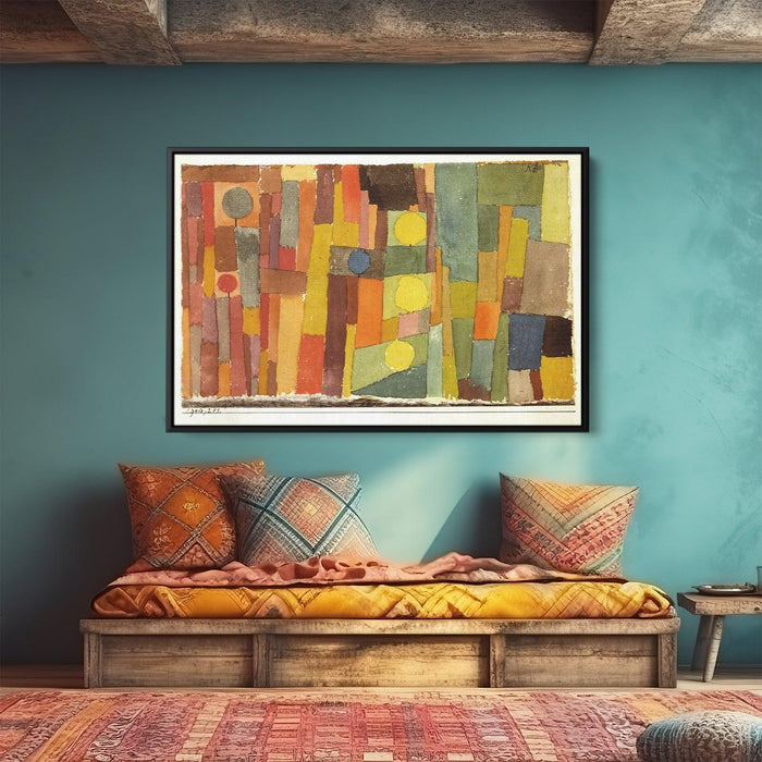 Chosen Site by Paul Klee - Canvas Artwork