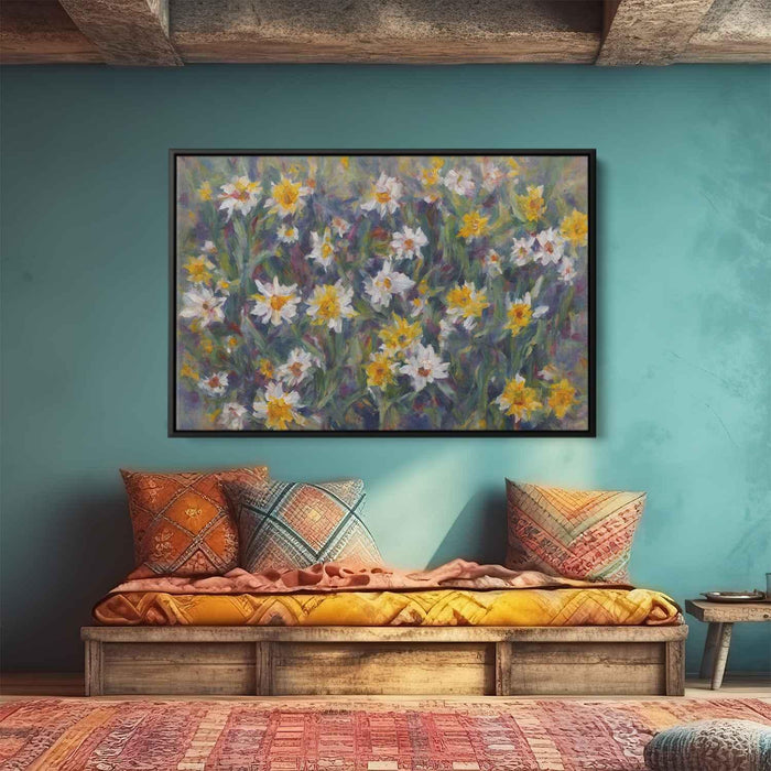 Modern Oil Daffodils #105 - Kanvah