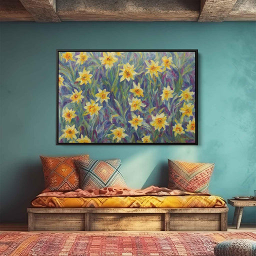 Modern Oil Daffodils #110 - Kanvah