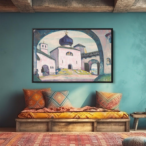 Old Pskov by Nicholas Roerich - Canvas Artwork