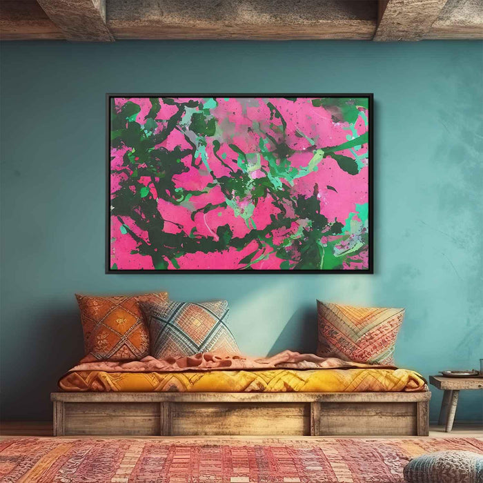 Pink Abstract Splatter #115 - Kanvah