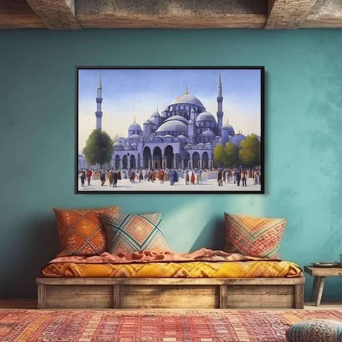 Realism Blue Mosque #110 - Kanvah