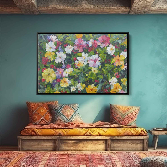 Realistic Oil Tropical Flowers #105 - Kanvah