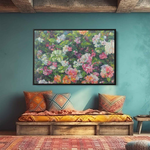 Realistic Oil Tropical Flowers #110 - Kanvah