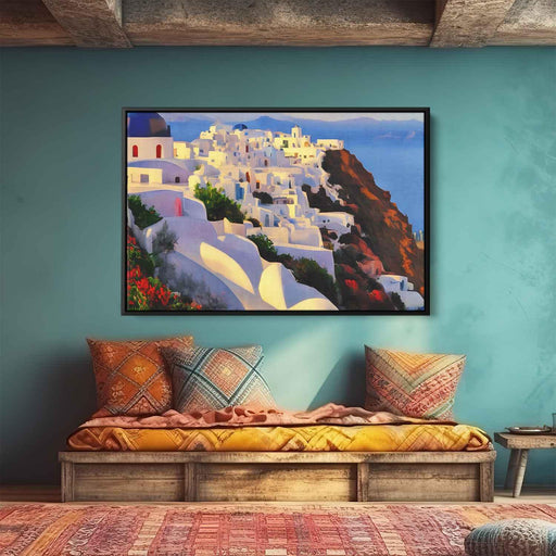 Impressionism Santorini #108 - Kanvah