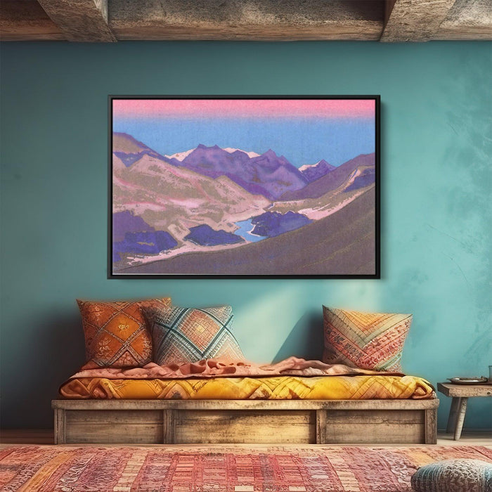 Study of mountains by Nicholas Roerich - Canvas Artwork