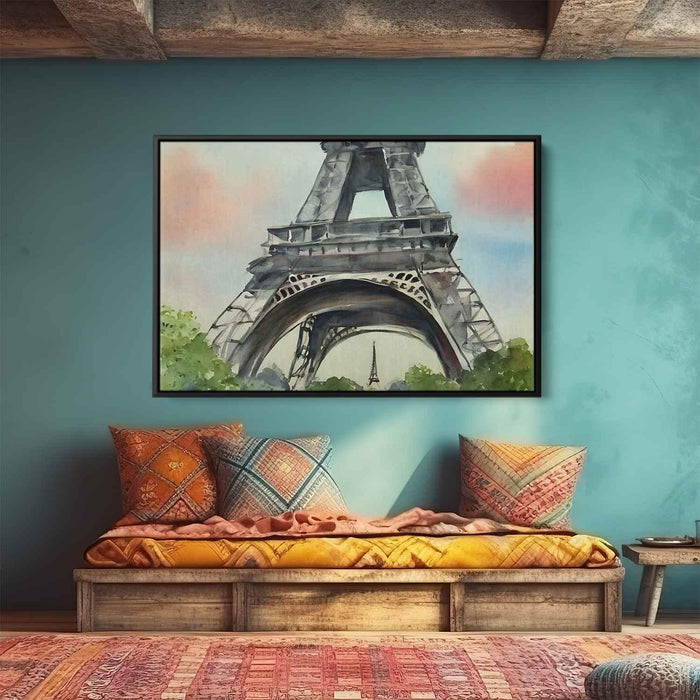 Watercolor Eiffel Tower #112 - Kanvah