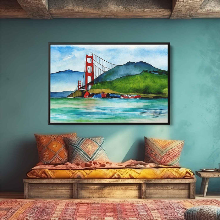 Watercolor Golden Gate Bridge #112 - Kanvah