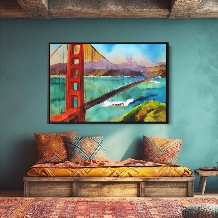 Watercolor Golden Gate Bridge #113 - Kanvah