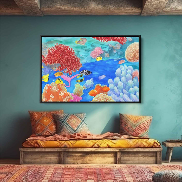 Watercolor Great Barrier Reef #110 - Kanvah