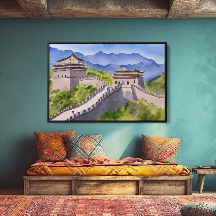 Watercolor Great Wall of China #110 - Kanvah
