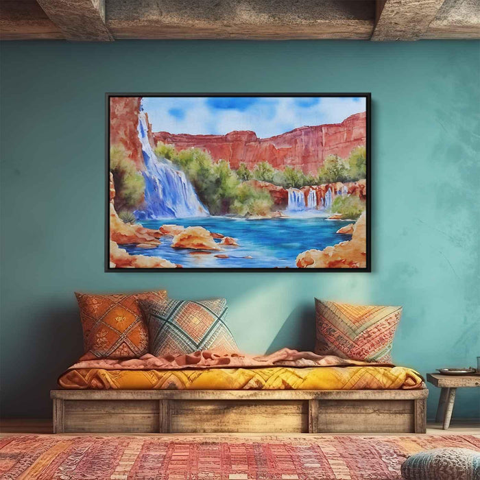 Watercolor Havasu Falls #123 - Kanvah