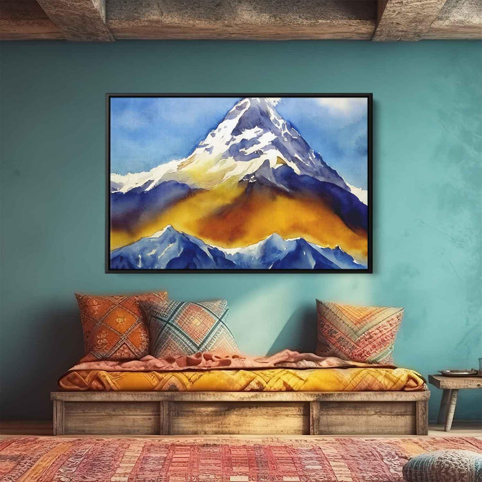Watercolor Mount Everest #123 - Kanvah